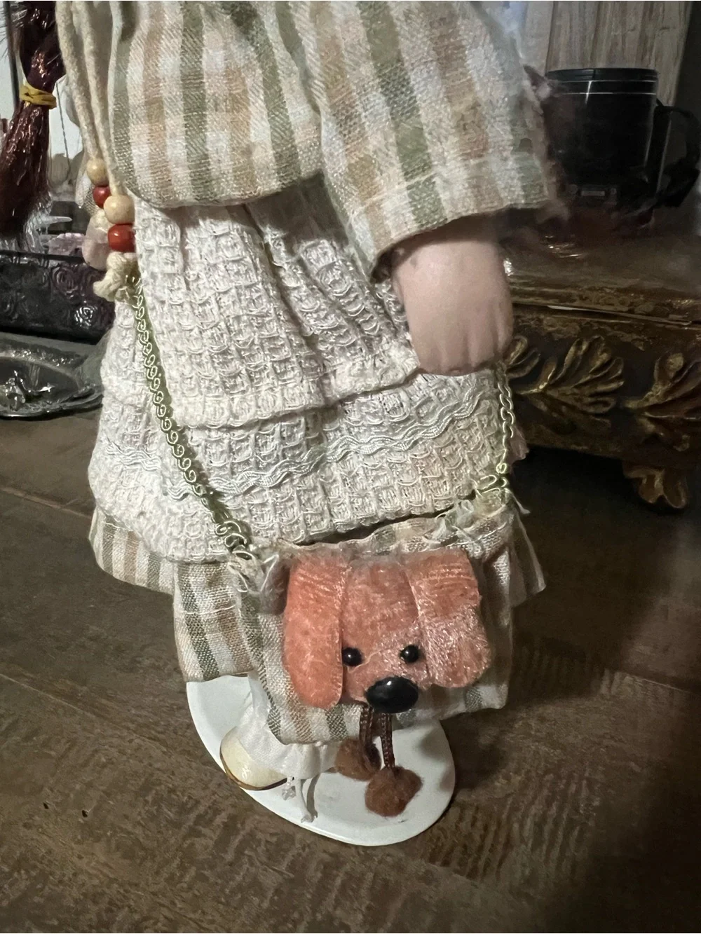 Vintage 12” Porcelain Collector Doll.